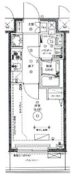 GROWS西横浜 1Kの間取図画像