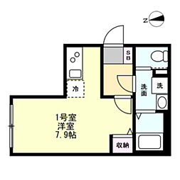 ベイルームルナ橋本 1階/101