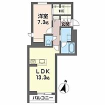 Ｆｏｒｅｎａ上杉 203 ｜ 宮城県仙台市青葉区上杉４丁目1-20（賃貸マンション1LDK・2階・53.03㎡） その2