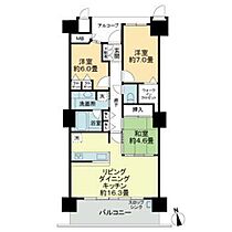 丸亀町グリーン西館 504 ｜ 香川県高松市丸亀町（賃貸マンション3LDK・5階・77.70㎡） その2