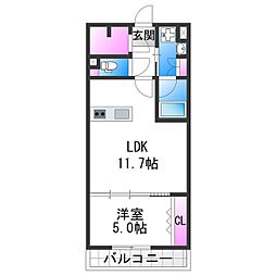エスタジオ針中野 2階