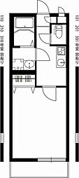 リブリ-ADONIS 1Kの間取図画像