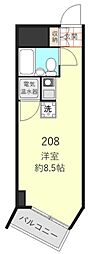 ハイツ神田岩本町 ワンルームの間取図画像