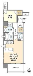 JPnoie阿佐ヶ谷 1LDKの間取図画像