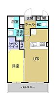 ｖｉｖｉｅｎｄａ（ヴィヴィエンダ） 206 ｜ 鹿児島県出水市福ノ江町（賃貸マンション1LDK・2階・41.14㎡） その2