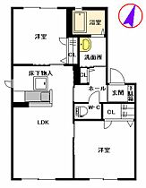 エスポアハイム A0102 ｜ 熊本県宇城市松橋町曲野3499-4（賃貸アパート2LDK・1階・53.28㎡） その2