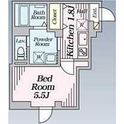 Clavius ZEH 1Kの間取図画像