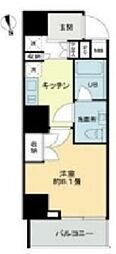 ヴィオール文京関口 1Kの間取図画像