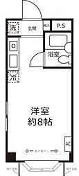 ARKHOUSEF ワンルームの間取図画像
