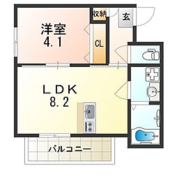 近鉄南大阪線 矢田駅 徒歩1分 1階/-
