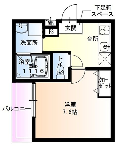 画像2:間取図