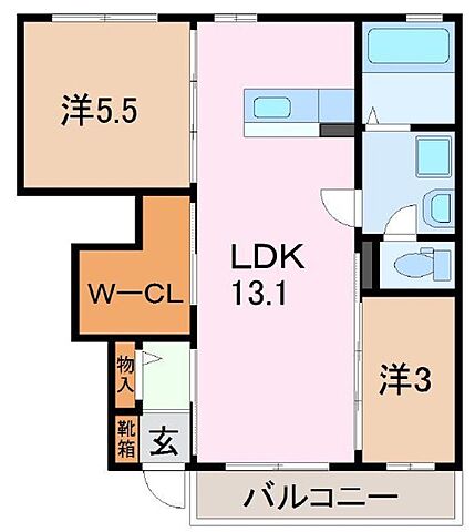 ホームズ でお部屋探し 静岡県駿東郡清水町伏見 2ldk 賃料6 9万円 1階 50 38 賃貸アパート住宅情報 物件番号 取扱い不動産会社 株式会社東亜 エイブルネットワーク沼津駅前通り店