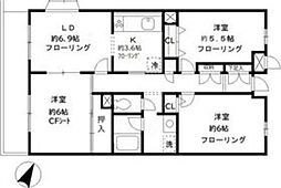ファインコート3110 3LDKの間取図画像