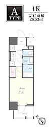 ROOTsBunkyoOtowa 1Kの間取図画像