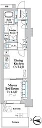 PARKHOMES文京小石川HillTerrace 1DKの間取図画像