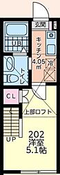 丘の上のフルール 2階