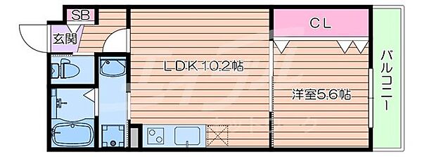 プレジール帝塚山 ｜大阪府大阪市住吉区東粉浜２丁目(賃貸アパート1LDK・2階・37.77㎡)の写真 その2