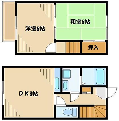 テラスハウススターズA_間取り_0
