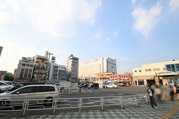 画像5:志木駅南口ロータリーの様子です。