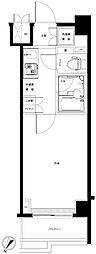 ルーブル東武練馬 1Kの間取図画像
