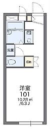 レオパレスエステーラ 1Kの間取図画像