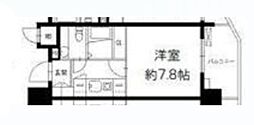 Bris登戸 1Kの間取図画像