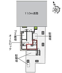 LOVIE銀座東 1Kの間取図画像