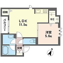 Ｌｅｍａｎ　Ｃｈａｌｅｔ 00101 ｜ 神奈川県相模原市中央区相模原２丁目12-18（賃貸アパート1LDK・1階・40.69㎡） その2