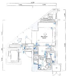 ヴォーガコルテ早稲田 1Kの間取図画像