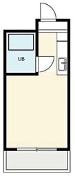 コンフォート椎名町 ワンルームの間取図画像