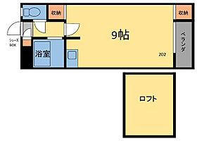 アマーレ梅林 202 ｜ 福岡県福岡市城南区梅林２丁目14-26（賃貸アパート1R・2階・19.44㎡） その2