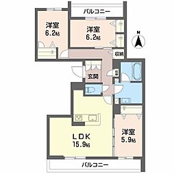 ヒュッゲ コート 3階