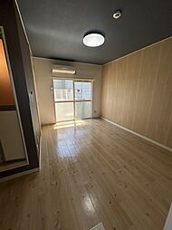 コーポリバーサイド 205 2階1Kのリビング/ダイニング