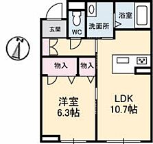 アルフラット河内町 A0102 ｜ 愛媛県新居浜市河内町2-44（賃貸マンション1LDK・1階・43.93㎡） その2