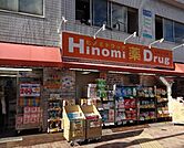 ヒノミドラッグ大井三ツ又店 315m