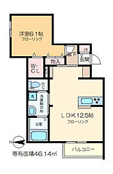 フォルビート北千住 5階