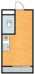 AINA井の頭 ワンルームの間取図画像