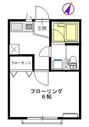 ドリームレジデンス要町 1Kの間取図画像