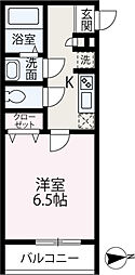 間取図画像 1K