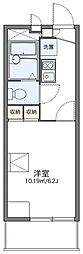 レオパレスブルージュ 1Kの間取図画像