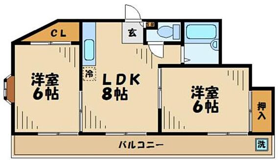 グリーンハイツ黒川_間取り_0