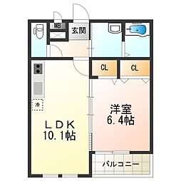 フジパレス西加賀屋 3階