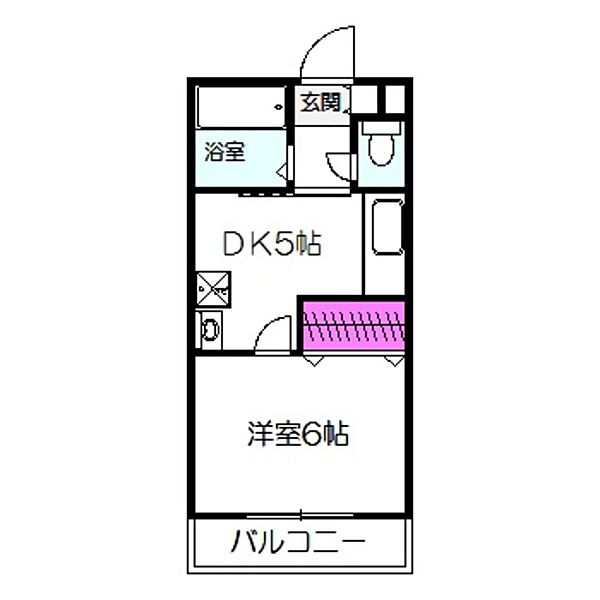 メゾンドールトキワ ｜大阪府堺市北区常磐町１丁(賃貸マンション1DK・4階・26.00㎡)の写真 その2