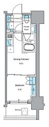 ルフォンプログレ秋葉原EAST 1DKの間取図画像