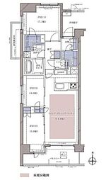 ディームス横濱青木町 3LDKの間取図画像