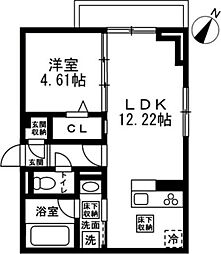 (仮)国立市谷保4丁目PJ 新築共同住宅A棟 2階/205