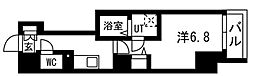 オークランス秋葉原 1Kの間取図画像