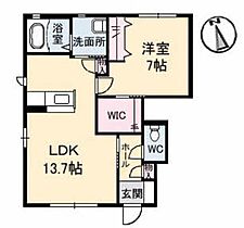 サニーコート　Ａ棟 A0101 ｜ 徳島県板野郡北島町高房字勝瑞境64（賃貸アパート1LDK・1階・50.24㎡） その2