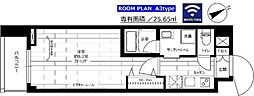 ステージファースト成増 1Kの間取図画像