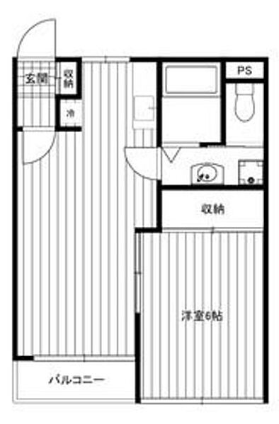 パークヒルズ美堀 ｜東京都昭島市美堀町４丁目(賃貸マンション1LDK・4階・37.00㎡)の写真 その2